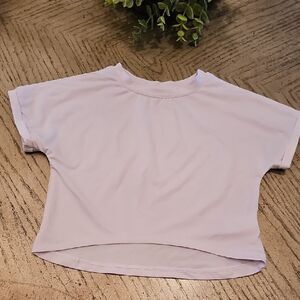 Lavender Cropped T-Shirt Size XS